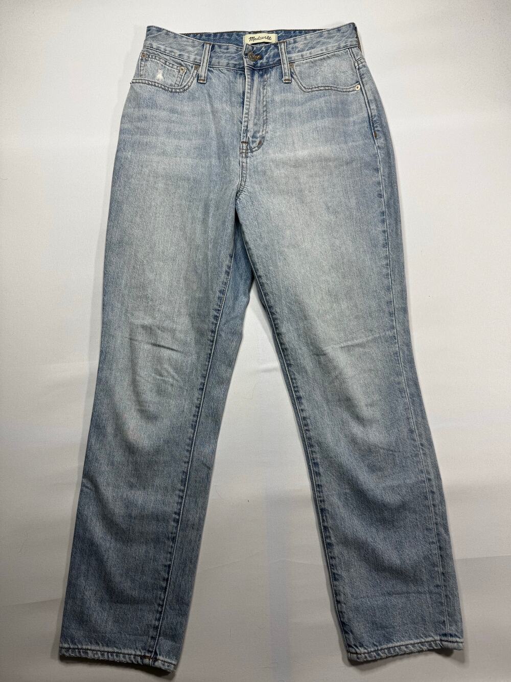 Madewell Women's The Curvy Perfect Vintage Blue Denim Jeans - Size 26 (28x28)